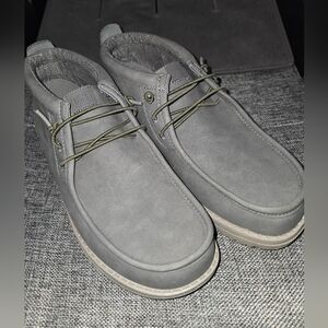 Hey Dudes Wally Mid Workwear - Gray - Size 10
